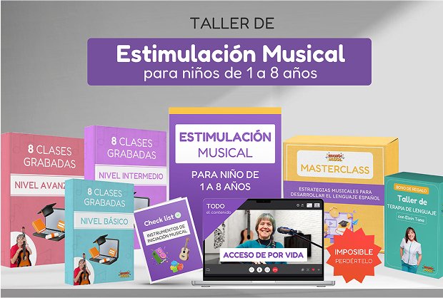 Taller De Estimulación Musical Para Niños De 1 a 8 Años - Image 2