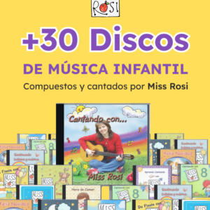 Todos mis discos de la tienda: +30 Discos de música infantil de Miss Rosi