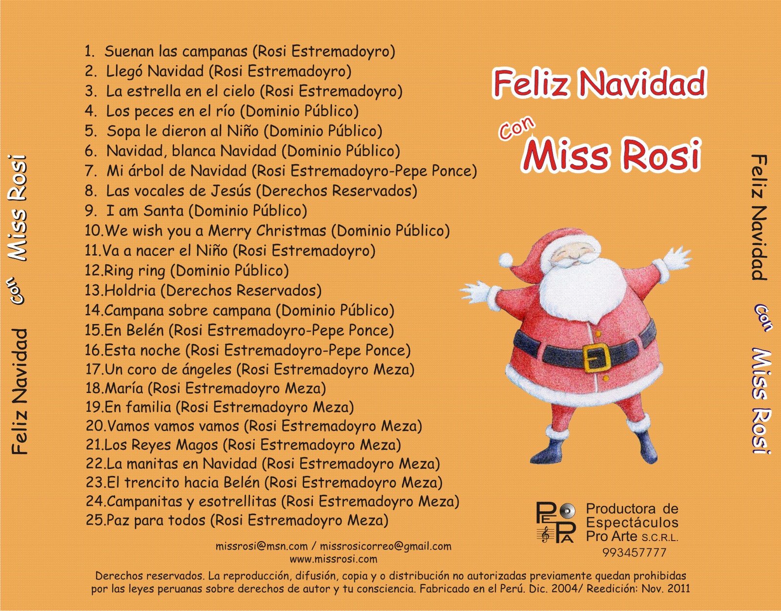 CD físico + Envío: Feliz Navidad con Miss Rosi 1 - Image 2