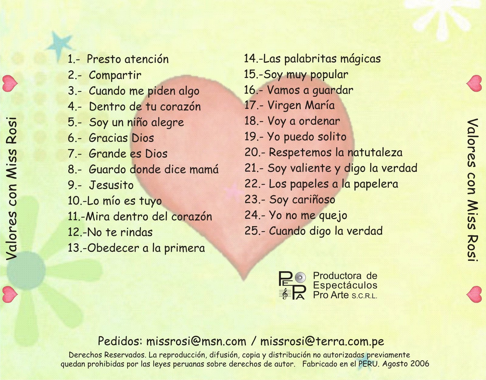 CD físico + Envío: Estimulación prenatal con Miss Rosi - Image 2